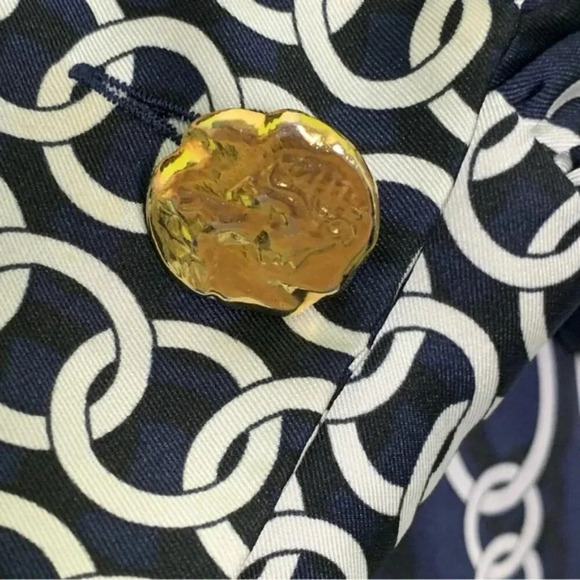 Zara  Chain Link Satin Top - Picture 8 of 10